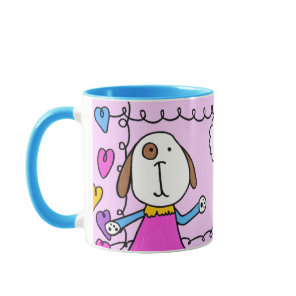 "Hi Puppy Love" Mug