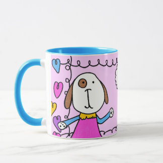 "Hi Puppy Love" Mug