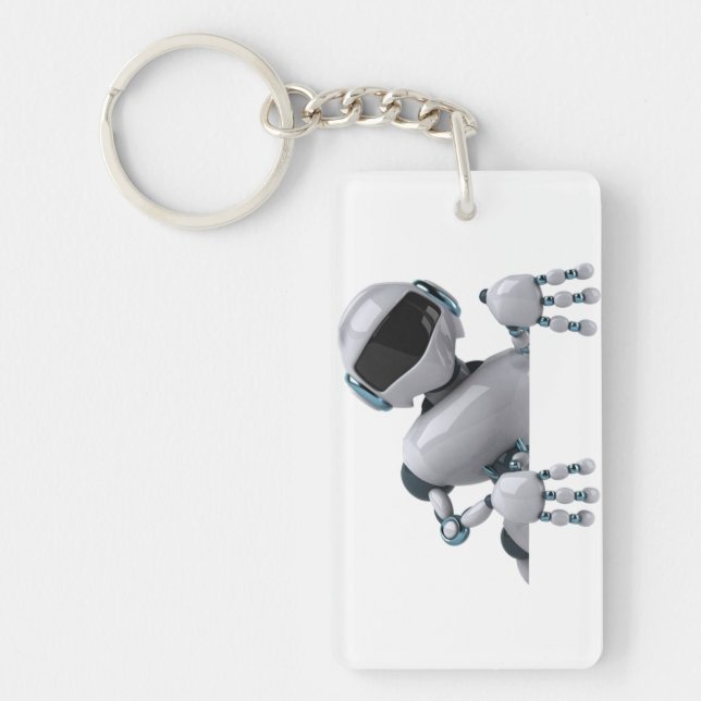 Hi! Robot. Keychain (Front)