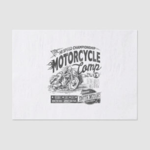 hi speed championship motorcycle tissue paper