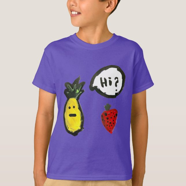 "Hi?" T-Shirt (Front)