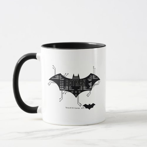 Hi_Tech Bat Circuit Logo Mug