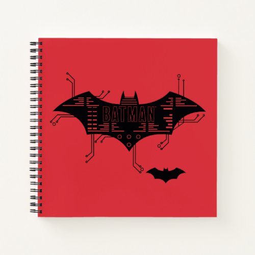Hi_Tech Bat Circuit Logo Notebook