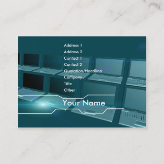 hi_tech_business business card