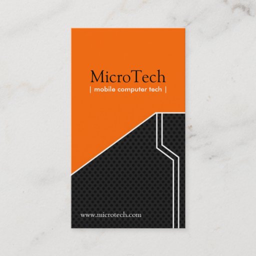Customizable Hi-Tech Business Cards