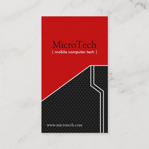 Customizable Hi-Tech Business Cards