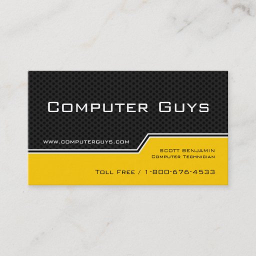 Customizable HI-Tech Business Cards