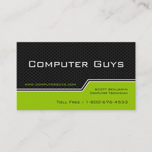 Hi-Tech Business Cards