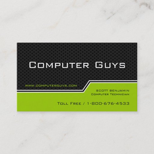 Customizable Hi-Tech Business Cards