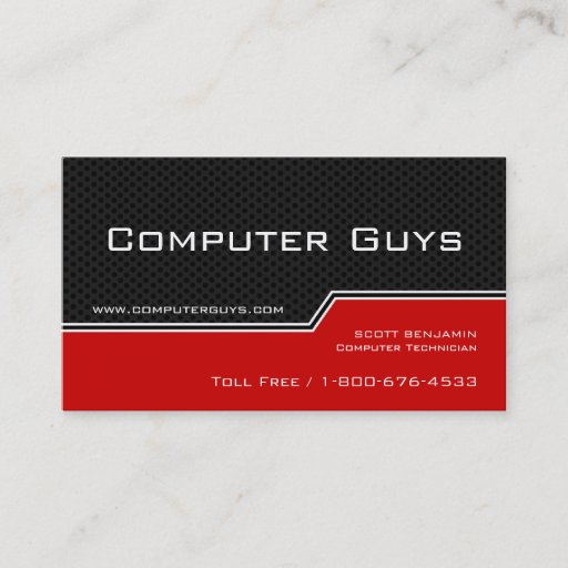 Customizable Hi-Tech Business Cards