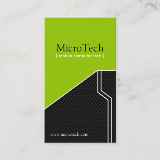 Customizable Hi-Tech Business Cards