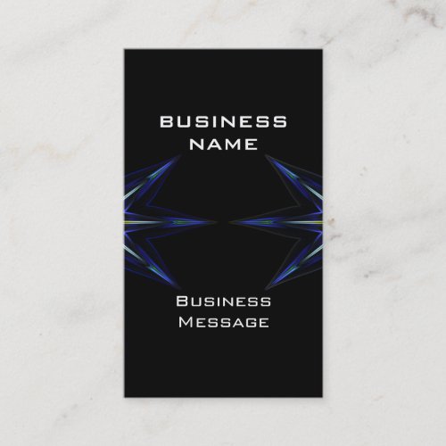 Hi Tech Futuristic Business Card Template