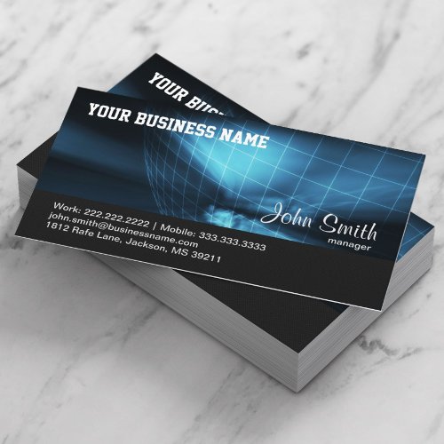 Hi_tech Global Company business card