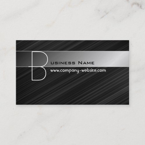 Hi-tech Monogram Business Card