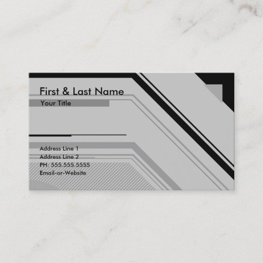 Customizable hi-tech professional : business cards