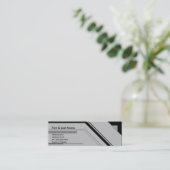 hi-tech professional  : mini business card (Standing Front)