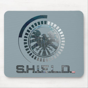 Hi-Tech S.H.I.E.L.D. Logo Mouse Pad