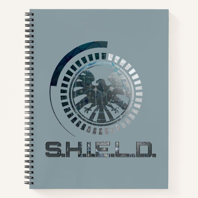 Hi-Tech S.H.I.E.L.D. Logo Notebook (Front)