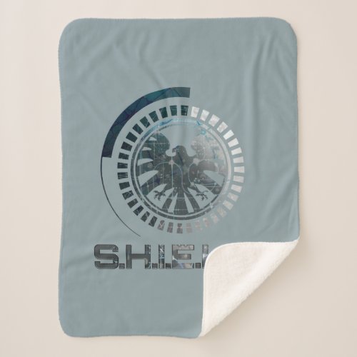 Hi_Tech SHIELD Logo Sherpa Blanket