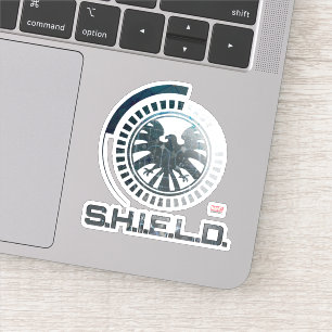 Hi-Tech S.H.I.E.L.D. Logo Sticker