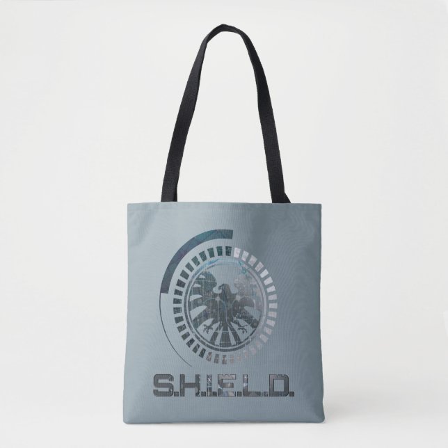 Hi-Tech S.H.I.E.L.D. Logo Tote Bag (Front)