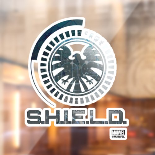 Hi_Tech SHIELD Logo Window Cling