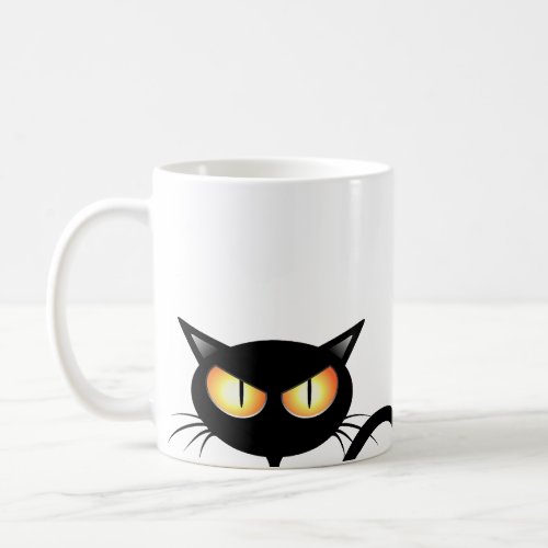 Hi There Cat Coffee Mug