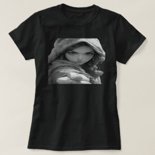 Hi There, How Are You a B+W Thumbs Up on Black SS T-Shirt