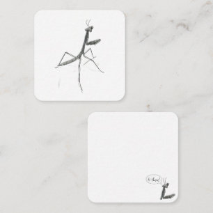 Hi there! Praying Mantis Note Card