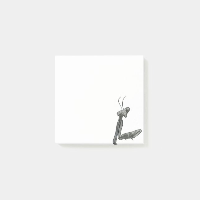 Hi there Praying Mantis Post-it Notes (Front)