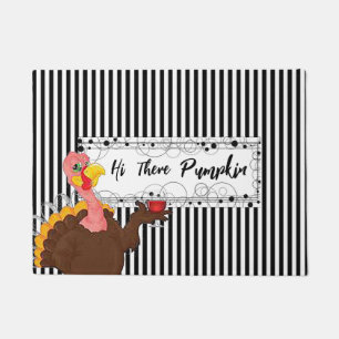 Hi There Pumpkin Doormat