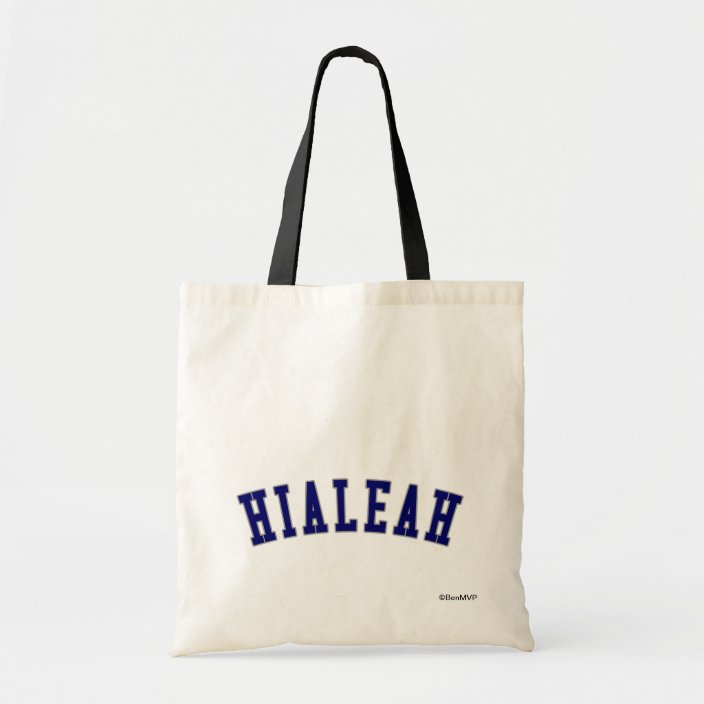 Hialeah Canvas Bag