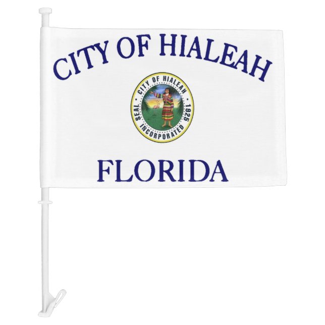 Hialeah city flag (Front)