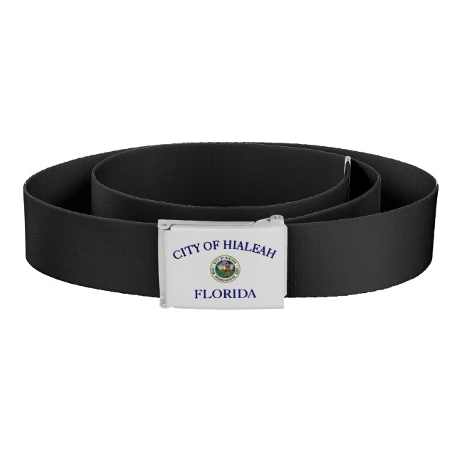 Hialeah (Florida) city flag Belt (Coil)