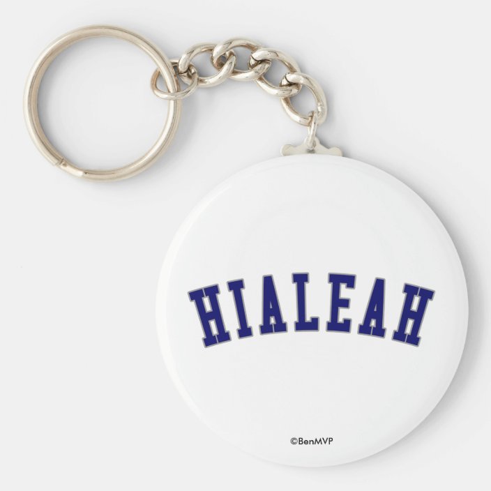 Hialeah Key Chain