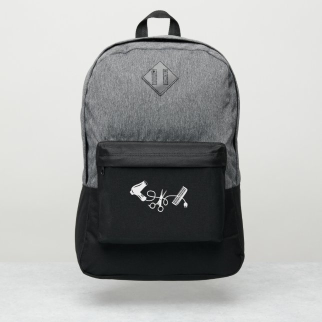 Hiar Stylist, My haircut equipment Port Authority® Backpack (Front)
