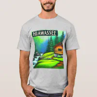 Hiawassee GA Mountain Cabin T Shirt Zazzle