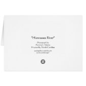 Hiawassee River in Autumn (Back Horizontal)