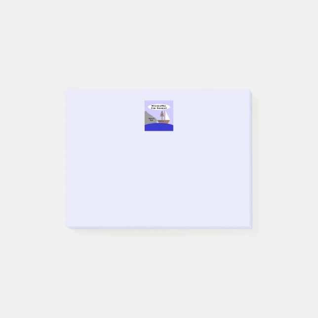 Hiawatha, I'm Home Post-it Notes (Front)