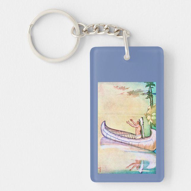 Hiawatha Magic Canoe Keychain (Front)