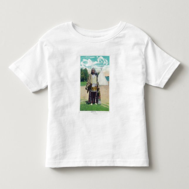 Hiawatha Portrait # 2 Toddler T-shirt (Front)