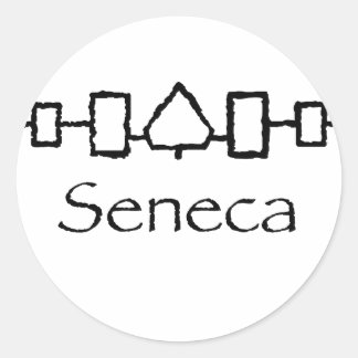 Hiawatha-Seneca02 Classic Round Sticker