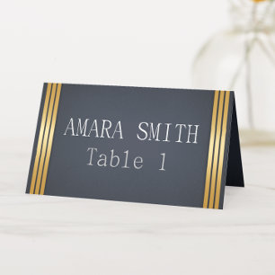 Hibachi Birthday Dinner Place Card