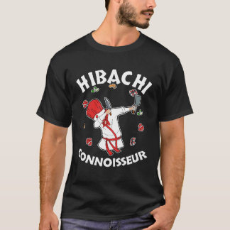 Hibachi Chef Costume Hibachi Connoisseur Japanese T-Shirt