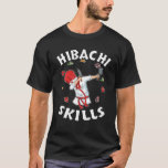 Hibachi Connoisseur Gifts Hibachi Chef Costume Hib T-Shirt<br><div class="desc">Hibachi Connoisseur Gifts Hibachi Chef Costume Hibachi Grill Shirt for Men & Women Perfect for a Hibachi Grill Connoisseur. Eat Sleep Hibachi Grill Repeat. I Love Hibachi. Hibachi Gifts</div>