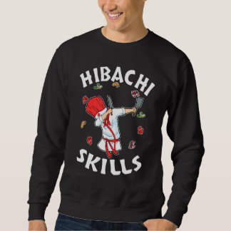 Hibachi Connoisseur Hibachi Chef Costume Hibachi Sweatshirt