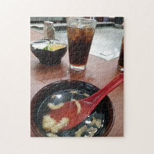 Hibachi Lintel Soup Food Drink Salad Jigsaw Puzzle