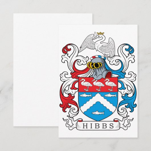 Hibbs Family Crest (Front/Back)