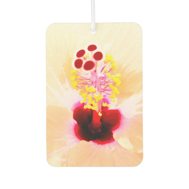 Hibiscus Air Freshener (Front)