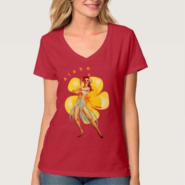 Hibiscus Beauty T-Shirt (Front)
